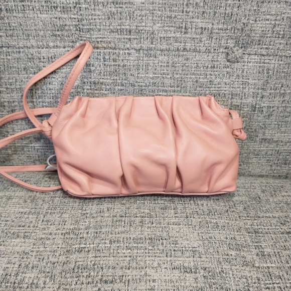 ELLEME WOMEN'S MINI VAGUE CROSS BODY BAG COLOR POWDER PINK NEW WITH TAG - Picture 11 of 16